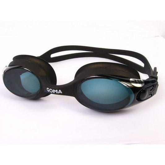 GOMA 150 Degrees Silicone Goggles, Black