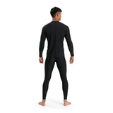 Speedo Eco EnduraBrite 男士 Essential 前拉鍊長袖皮疹上衣