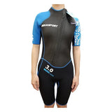 Aquasport 3mm Walrus Skin Rubber Front Zip Thermal Suit