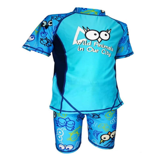 Aquasport Sun Protection Short Sleeve 2 pcs Suit