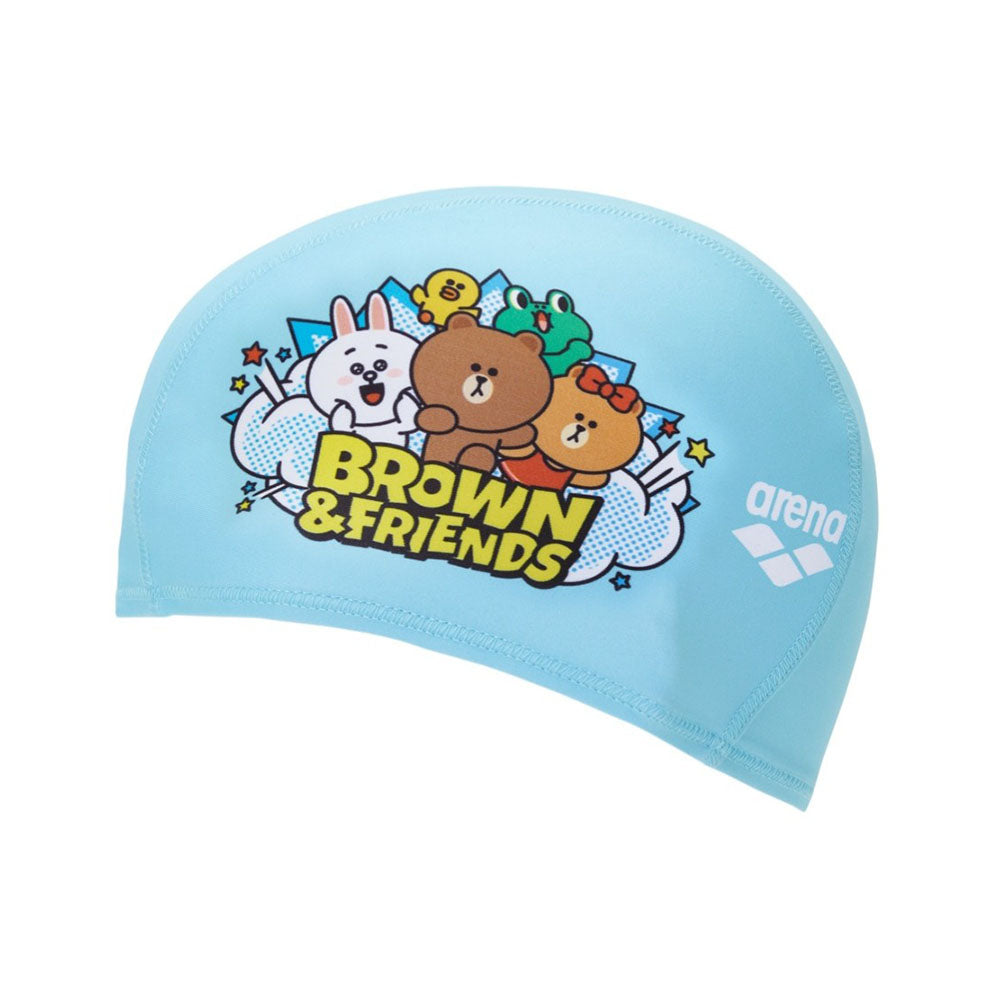 Arena Kids Line Friends Comic Pop Swim Cap