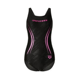 Arena Ladies Asian Range 50th Toughsuit Flex X Back V Leg Embossed Training One Piece