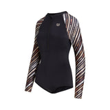 Arena Ladies Diagonal 3.0 Double Layer Long Sleeve V Leg Bodysuit