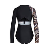 Arena Ladies Diagonal 3.0 Long Sleeve V Leg Bodysuit