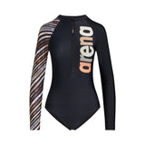 Arena Ladies Diagonal 3.0 Long Sleeve V Leg Bodysuit