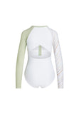 Arena Ladies Diagonal 3.0 Long Sleeve V Leg Bodysuit