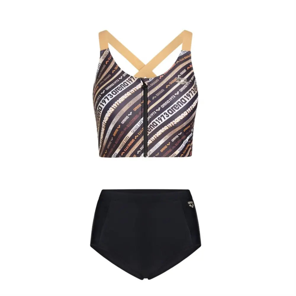 Arena Ladies Diagonal 3.0 Thin Strap Long Line Top With Jammer