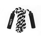 GOMA Jump Rope, 9 Feet., Black & White