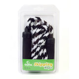 GOMA Jump Rope, 9 Feet., Black & White