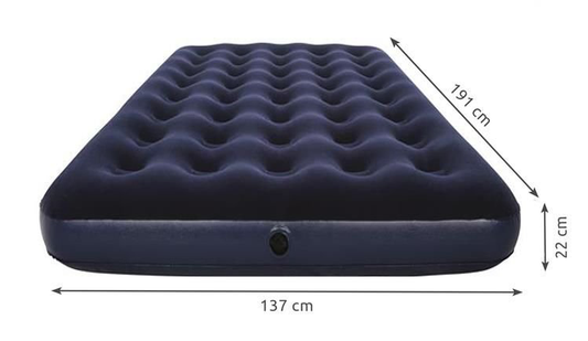 Bestway 75" Inflatable Folding Air Mattress Bed