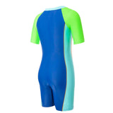 TYR Kid's Swim Jumpsuit with Short Sleeve