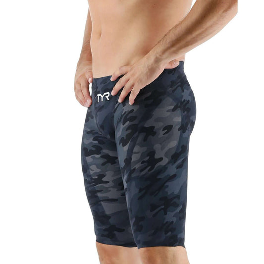 TYR Men's VENZO™ Camo High Waist Race Swim Shorts