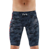 TYR Men’s Venzo™ Camo Low Waist Jammer Swimsuit - Fire