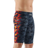 TYR Men’s Venzo™ Camo Low Waist Jammer Swimsuit - Fire